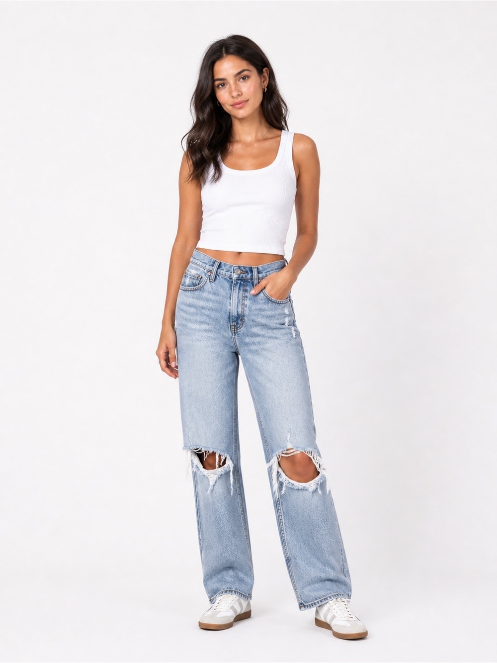 Abercrombie & Fitch The '90s Relaxed Jean High Rise Curve Love - Size 26/2S
